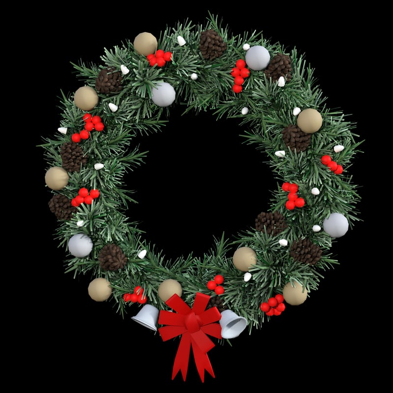 Festive Berry Wreath